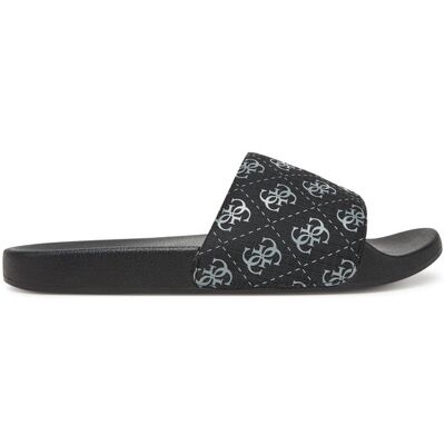 Guess Klapki FMJTOK ELL19 Czarny 41 Czarny Męskie Guess Klapki FMJTOK ELL19 Czarny 41 Czarny Męskie