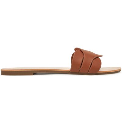 ONLY Shoes Klapki Onlfeli-6 Brązowy 39 Brązowy Damskie ONLY Shoes Klapki Onlfeli-6 Brązowy 39 Brązowy Damskie