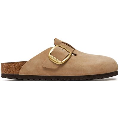 Birkenstock Klapki Boston Big Buckle 1028052 Beżowy 36 Beżowy Damskie Birkenstock Klapki Boston Big Buckle 1028052 Beżowy 36 Beżowy Damskie