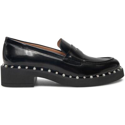 Stuart Weitzman Loafersy Reverie Loafer SK032 Czarny 38 Czarny Damskie Stuart Weitzman Loafersy Reverie Loafer SK032 Czarny 38 Czarny Damskie