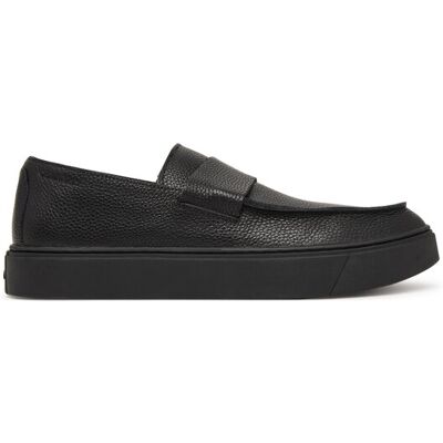 Calvin Klein Loafersy Hybrid Clean Loafer Band Tum Lth HM0HM02184 Czarny 43 Czarny Męskie Calvin Klein Loafersy Hybrid Clean Loafer Band Tum Lth HM0HM02184 Czarny 43 Czarny Męskie