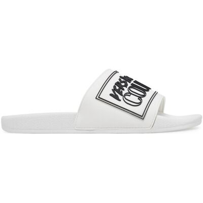 Versace Jeans Couture Klapki 78YA3SQ3 Biały 41 Biały Męskie Versace Jeans Couture Klapki 78YA3SQ3 Biały 41 Biały Męskie