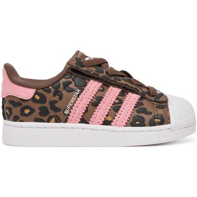 Adidas Sneakersy Superstar II Comfort Closure Elastic Lace KK2125 Brązowy 24 Brązowy Dziewczynka Adidas Sneakersy Superstar II Comfort Closure Elastic Lace KK2125 Brązowy 24 Brązowy Dziewczynka