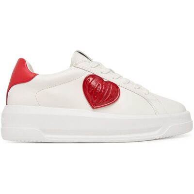 LOVE MOSCHINO Sneakersy JA15235G1PIAQ10A Biały 36 Biały Damskie LOVE MOSCHINO Sneakersy JA15235G1PIAQ10A Biały 36 Biały Damskie