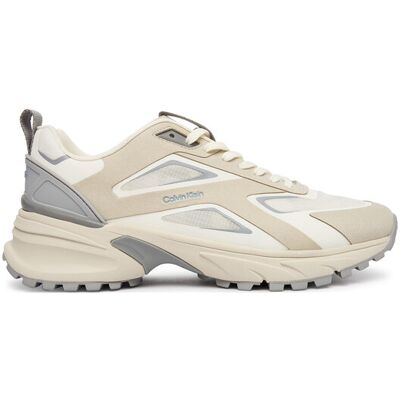 Calvin Klein Sneakersy Hike Run Ckstripe Ripst HW0HW03019 Beżowy 38 Beżowy Damskie Calvin Klein Sneakersy Hike Run Ckstripe Ripst HW0HW03019 Beżowy 38 Beżowy Damskie