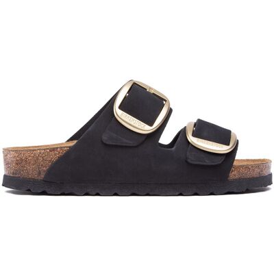 Birkenstock Klapki Arizona Big Buckle 1023290 Czarny 38 Czarny Damskie Birkenstock Klapki Arizona Big Buckle 1023290 Czarny 38 Czarny Damskie