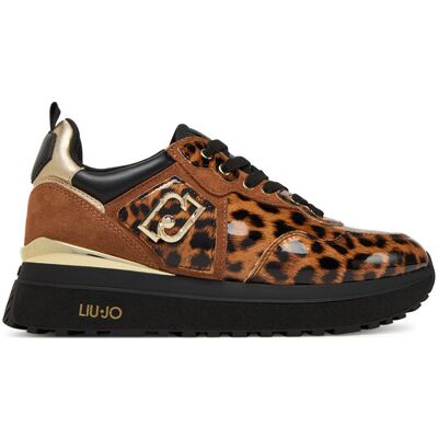 Liu Jo Sneakersy Maxi Wonder 01 BF5009 EX332 Brązowy 37 Brązowy Damskie Liu Jo Sneakersy Maxi Wonder 01 BF5009 EX332 Brązowy 37 Brązowy Damskie
