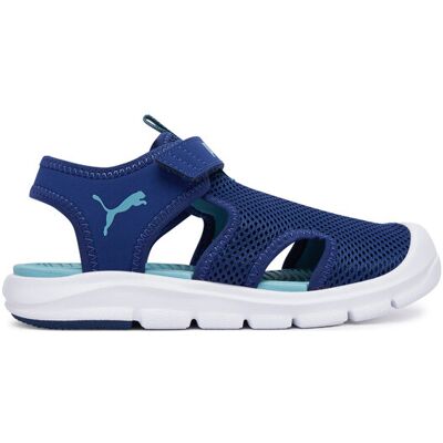 Sandały Puma Fun Racer Sandal Mesh V PS 401575 Granatowy 34_1_2 Granatowy Chłopiec Sandały Puma Fun Racer Sandal Mesh V PS 401575 Granatowy 34_1_2 Granatowy Chłopiec