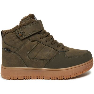 Leaf Sneakersy LLOMM201Q Khaki 37 Khaki Chłopiec Leaf Sneakersy LLOMM201Q Khaki 37 Khaki Chłopiec