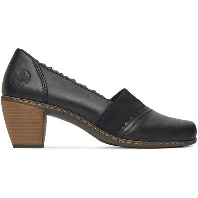 Rieker Półbuty 40911-00 Czarny 39 Czarny Damskie Rieker Półbuty 40911-00 Czarny 39 Czarny Damskie
