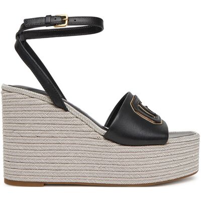 Guess Espadryle FLJTAN LEA04 Czarny 39 Czarny Damskie Guess Espadryle FLJTAN LEA04 Czarny 39 Czarny Damskie