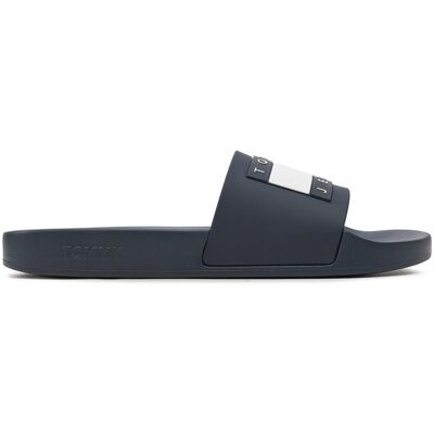 Tommy Jeans Klapki Pool Slide Ess EM0EM01191 Granatowy 46 Granatowy Męskie Tommy Jeans Klapki Pool Slide Ess EM0EM01191 Granatowy 46 Granatowy Męskie