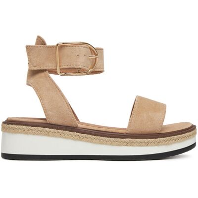 DeeZee Espadryle WS091-01 Beżowy 37 Beżowy Damskie DeeZee Espadryle WS091-01 Beżowy 37 Beżowy Damskie