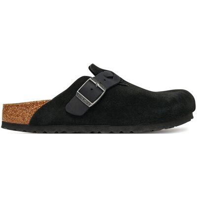 Birkenstock Klapki Boston Braided 1030497 Czarny 37 Czarny Damskie Birkenstock Klapki Boston Braided 1030497 Czarny 37 Czarny Damskie