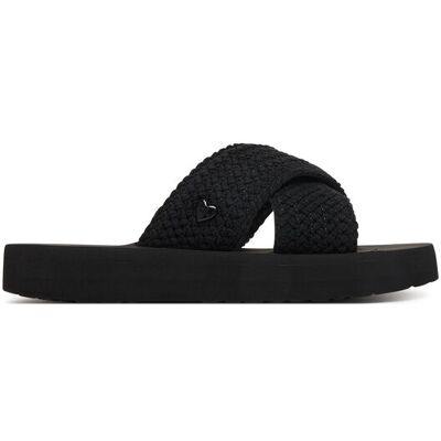 LOVE MOSCHINO Klapki JA28324G0OJQC000 Czarny 35 Czarny Damskie LOVE MOSCHINO Klapki JA28324G0OJQC000 Czarny 35 Czarny Damskie