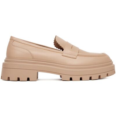 DeeZee Loafersy 58682-8 Beżowy 41 Beżowy Damskie DeeZee Loafersy 58682-8 Beżowy 41 Beżowy Damskie