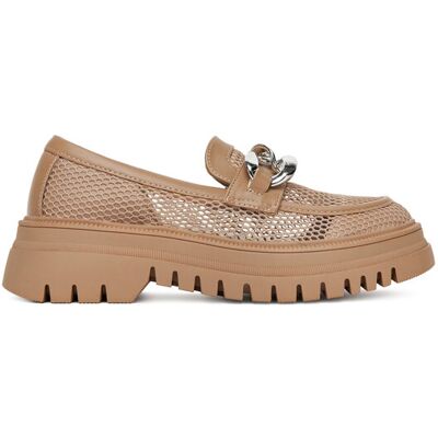 DeeZee Loafersy 60062D-2 Brązowy 41 Brązowy Damskie DeeZee Loafersy 60062D-2 Brązowy 41 Brązowy Damskie