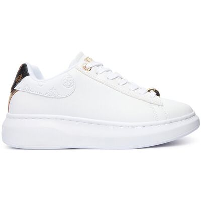 Guess Sneakersy FLTFRE LEA12 Biały 41 Biały Damskie Guess Sneakersy FLTFRE LEA12 Biały 41 Biały Damskie