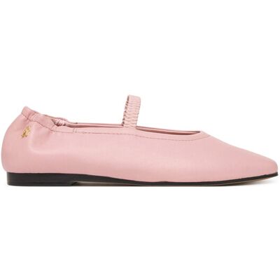 Tommy Hilfiger Baleriny Soft Leather Ellastic Ballerina FW0FW09245 Różowy 39 Różowy Damskie Tommy Hilfiger Baleriny Soft Leather Ellastic Ballerina FW0FW09245 Różowy 39 Różowy Damskie