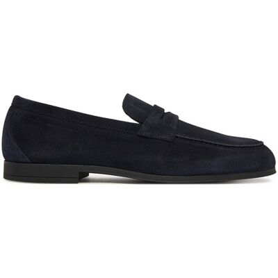 Tommy Hilfiger Loafersy Flexible Slim Suede Loafer FM0FM05745 Niebieski 44 Niebieski Męskie Tommy Hilfiger Loafersy Flexible Slim Suede Loafer FM0FM05745 Niebieski 44 Niebieski Męskie