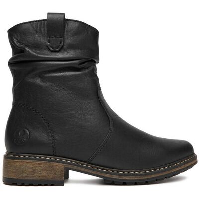 Rieker Botki Z6883-00 Czarny 38 Czarny Damskie Rieker Botki Z6883-00 Czarny 38 Czarny Damskie