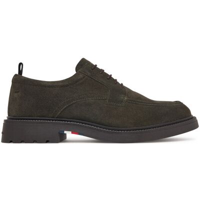 Tommy Hilfiger Półbuty Corporate Casual Sde Deck Shoe FM0FM05980 Zielony 41 Zielony Męskie Tommy Hilfiger Półbuty Corporate Casual Sde Deck Shoe FM0FM05980 Zielony 41 Zielony Męskie