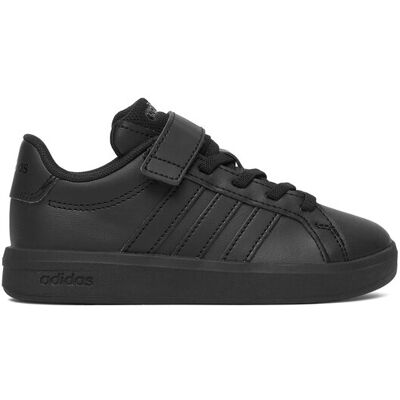 Adidas Sneakersy Grand Court 3.0 El C KK3790 Czarny 35 Czarny Chłopiec Adidas Sneakersy Grand Court 3.0 El C KK3790 Czarny 35 Czarny Chłopiec