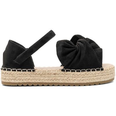 DeeZee Espadryle CSS20378-01 Czarny 35 Czarny Dziewczynka DeeZee Espadryle CSS20378-01 Czarny 35 Czarny Dziewczynka