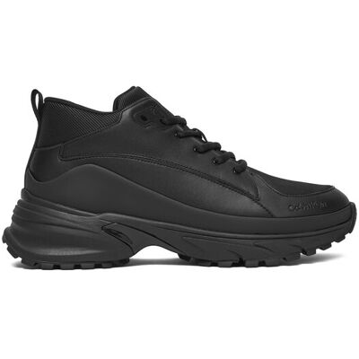 Calvin Klein Sneakersy Hike Runner Mid Laceup Tech Mix YM0YM01418 Czarny 44 Czarny Męskie Calvin Klein Sneakersy Hike Runner Mid Laceup Tech Mix YM0YM01418 Czarny 44 Czarny Męskie