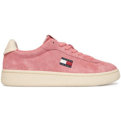 Tommy Jeans Sneakersy Logo Suede Archive EN02985 Różowy 40 Różowy Damskie Tommy Jeans Sneakersy Logo Suede Archive EN02985 Różowy 40 Różowy Damskie