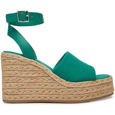 Calvin Klein Espadryle Wedge Espad 70 Neopr Mg HW0HW03014 Zielony 39 Zielony Damskie Calvin Klein Espadryle Wedge Espad 70 Neopr Mg HW0HW03014 Zielony 39 Zielony Damskie