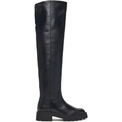 Calvin Klein Muszkieterki Chunky Otk Boot Nappa HW0HW03184 Czarny 36 Czarny Damskie Calvin Klein Muszkieterki Chunky Otk Boot Nappa HW0HW03184 Czarny 36 Czarny Damskie