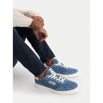 Guess Jeans Sneakersy EO-LUNARI-02 WE Niebieski 41 Niebieski Męskie Guess Jeans Sneakersy EO-LUNARI-02 WE Niebieski 41 Niebieski Męskie