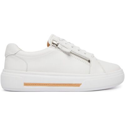 Clarks Sneakersy Hollyrose Zip 26185917 Biały 40 Biały Damskie Clarks Sneakersy Hollyrose Zip 26185917 Biały 40 Biały Damskie