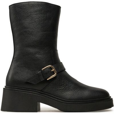 Pollini Botki SA24086G1LTC0000 Czarny 37 Czarny Damskie Pollini Botki SA24086G1LTC0000 Czarny 37 Czarny Damskie