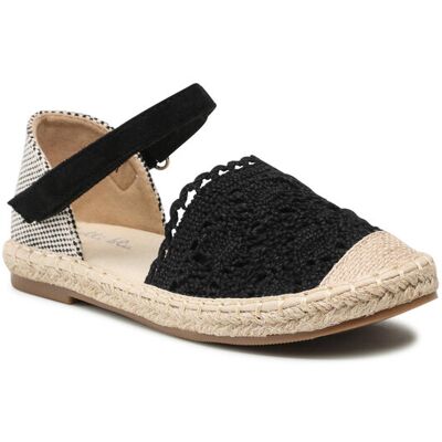 Nelli Blu Espadryle CSK1576-00 Czarny 36 Czarny Dziewczynka Nelli Blu Espadryle CSK1576-00 Czarny 36 Czarny Dziewczynka