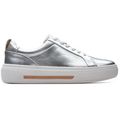 Clarks Sneakersy Hollyhock Walk 26176310 Srebrny 38 Srebrny Damskie Clarks Sneakersy Hollyhock Walk 26176310 Srebrny 38 Srebrny Damskie
