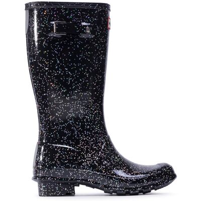 Hunter Kalosze Org Kids Giant Glitter Boots JFT6075RGT Czarny 34 Czarny Dziewczynka Hunter Kalosze Org Kids Giant Glitter Boots JFT6075RGT Czarny 34 Czarny Dziewczynka
