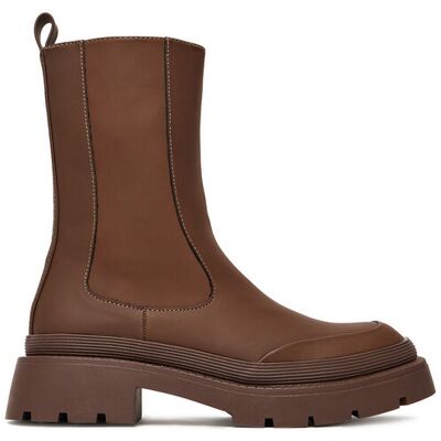 DeeZee Botki 13096-10 Brązowy 38 Brązowy Damskie DeeZee Botki 13096-10 Brązowy 38 Brązowy Damskie