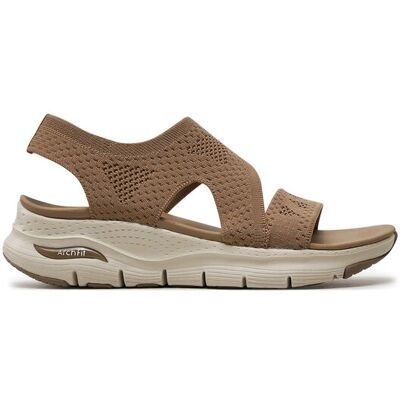 Skechers Sandały Arch Fit-Brightest Day 119458/MOC Brązowy 38 Brązowy Damskie Skechers Sandały Arch Fit-Brightest Day 119458/MOC Brązowy 38 Brązowy Damskie