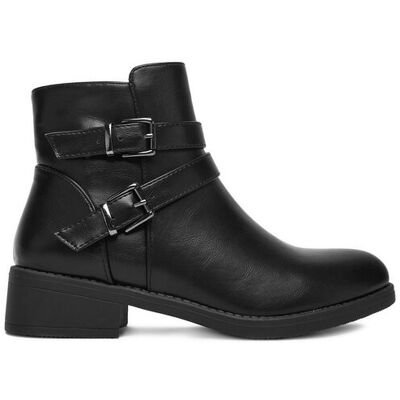 DeeZee Botki LZP05 Czarny 37 Czarny Damskie DeeZee Botki LZP05 Czarny 37 Czarny Damskie