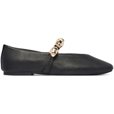 Steve Madden Baleriny Poppin Flat 11005437 Czarny 41 Czarny Damskie Steve Madden Baleriny Poppin Flat 11005437 Czarny 41 Czarny Damskie