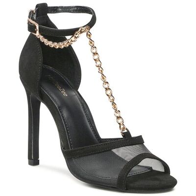 DeeZee Sandały LS5719-04 Czarny 35 Czarny Damskie DeeZee Sandały LS5719-04 Czarny 35 Czarny Damskie