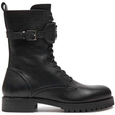Patrizia Pepe Botki 8Y0080/L078-K103 Czarny 37 Czarny Damskie Patrizia Pepe Botki 8Y0080/L078-K103 Czarny 37 Czarny Damskie