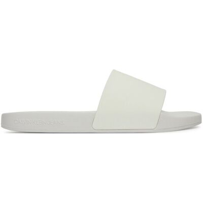 Calvin Klein Jeans Klapki Slide Monogram Tpu YW0YW01715 Biały 35 Biały Damskie Calvin Klein Jeans Klapki Slide Monogram Tpu YW0YW01715 Biały 35 Biały Damskie