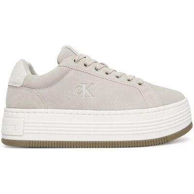 Calvin Klein Jeans Sneakersy Bold Flatf Low Lace Mg Sd YW0YW01839 Szary 40 Szary Damskie Calvin Klein Jeans Sneakersy Bold Flatf Low Lace Mg Sd YW0YW01839 Szary 40 Szary Damskie