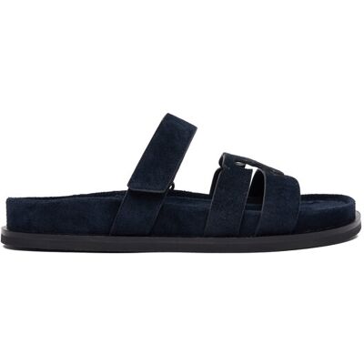 Tory Burch Klapki Ines Sport Slide 163481 Granatowy 38 Granatowy Damskie Tory Burch Klapki Ines Sport Slide 163481 Granatowy 38 Granatowy Damskie