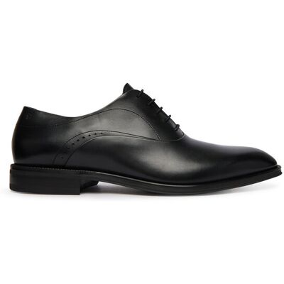 Boss Półbuty Derrek 50562399 Czarny 45 Czarny Męskie Boss Półbuty Derrek 50562399 Czarny 45 Czarny Męskie