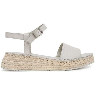 Calvin Klein Espadryle Wedge Rope Sandal Lth HW0HW02546 Biały 40 Biały Damskie Calvin Klein Espadryle Wedge Rope Sandal Lth HW0HW02546 Biały 40 Biały Damskie