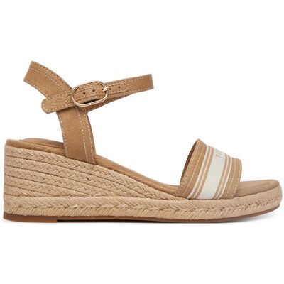 Tommy Hilfiger Espadryle Mid Wedge Espad Webbing FW0FW09230 Beżowy 37 Beżowy Damskie Tommy Hilfiger Espadryle Mid Wedge Espad Webbing FW0FW09230 Beżowy 37 Beżowy Damskie
